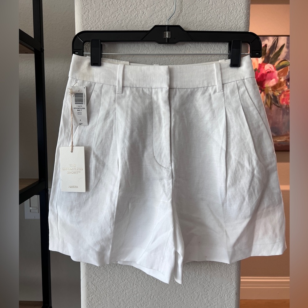 Aritzia Crisp White Women's Bermudas